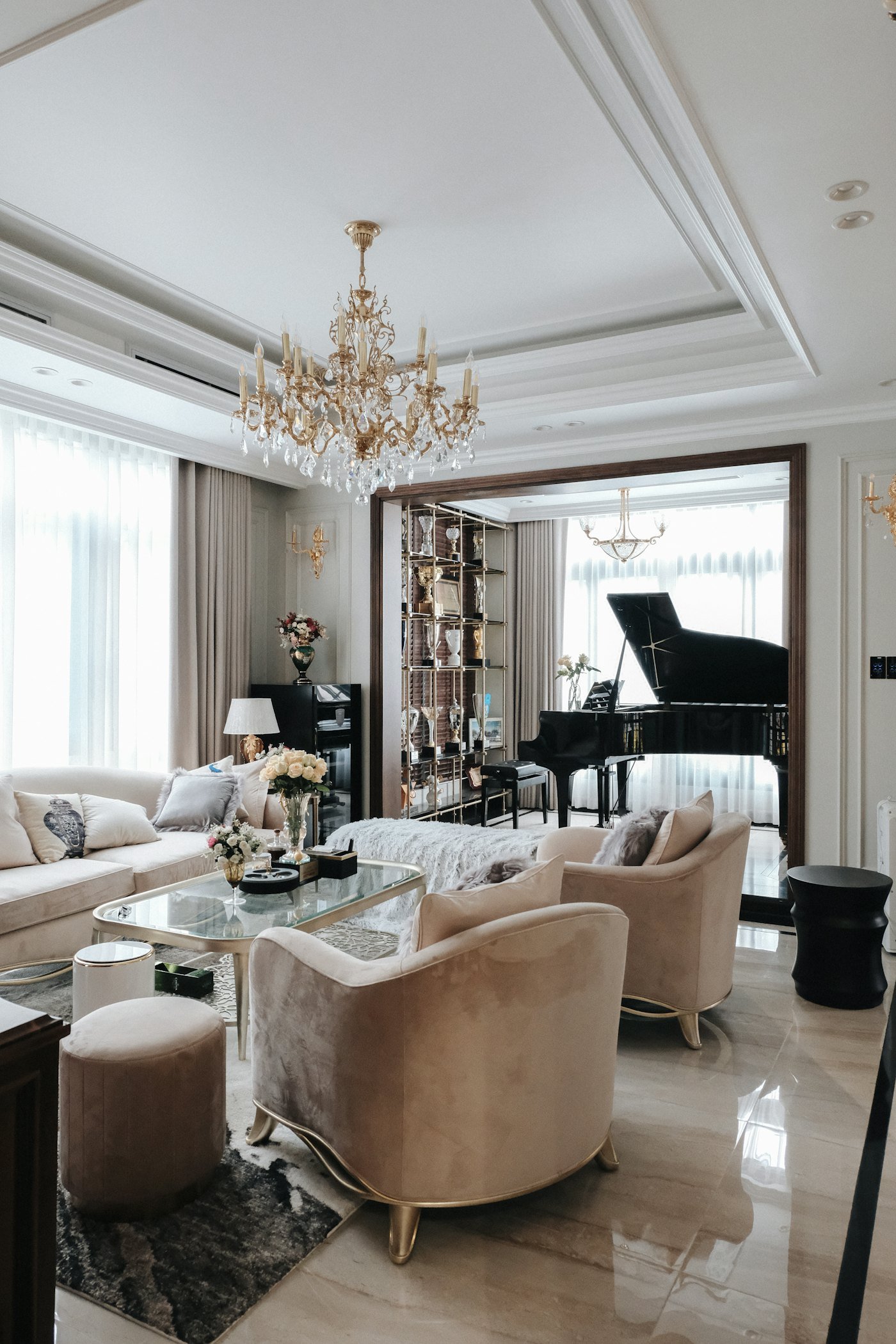 Styled Dubai holiday home interior
